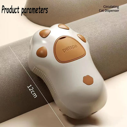 3-In-1 Pet Steam Spa Brush – Massage, Detangle & De-Shed